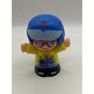 Fisher Price Little People Stop & Go Police Motorcycle Police Officer Figure